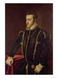 Portrait of Philip II Lámina giclée por Titian (Tiziano Vecelli) Portrait of Philip II Lámina giclée por Titian (Tiziano Vecelli)