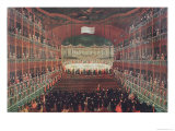 Meal at the San Benedetto Theatre Giclee-trykk av Gabriele Bella Meal at the San Benedetto Theatre Giclee-trykk av Gabriele Bella
