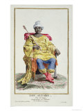 Don Alvares, King of the Congo, Receuil Des Estampes, c.1780 Giclee Print by Pierre Duflos