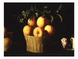 Naturaleza muerta Lámina giclée por Francisco de Zurbaran