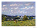The Valley of the Seine at Saint-Cloud, 1875 reproduction procédé giclée par Alfred Sisley