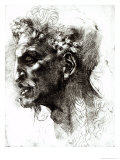 Head of a Satyr Giclee Print by Michelangelo Buonarroti 