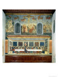 La cène reproduction procédé giclée par Andrea del Castagno 