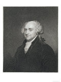 John Adams, Engraved by James Barton Longacre Impressão giclée por Gilbert Stuart