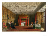 Inlaid Chamber, Sizergh, Westmoreland, 1849 reproduction procédé giclée par Joseph Nash