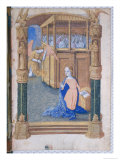 Annunciation, from Book of Hours of Louis D'Orleans, c.1490 Giclee Print by Jean Colombe