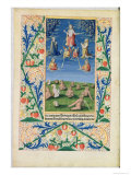 Resurrection of the Saved, from the Book of Hours of Louis D'Orleans, 1469 Giclee Print by Jean Colombe
