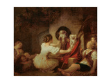 Education is All, c.1780 Reproduction procédé giclée par Jean-Honoré Fragonard