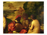 Le Concert Champetre Lámina giclée por Titian (Tiziano Vecelli) Le Concert Champetre Lámina giclée por Titian (Tiziano Vecelli)