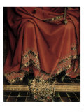 God the Father, Detail from the Central Panel of the Ghent Altarpiece, 1432 reproduction procédé giclée par Hubert Eyck