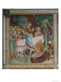 The Entry of Christ Into Jerusalem, from a Series of Scenes of the New Testament Giclee Print by Barna Da Siena 