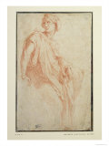 Study of a Sibyl For Santa Maria Della Pace, Rome Reproduction procédé giclée par Raphael 
