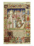 Matteo Polo and His Brother Nicolo Giclee Print by Boucicaut Master 