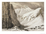 Sledges Arriving at the Southern Depot Giclee-trykk av William Henry Browne Sledges Arriving at the Southern Depot Giclee-trykk av William Henry Browne