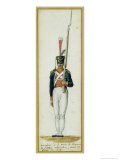 Grenadier of the Guard of Alexander I Giclee Print by Pierre Antoine Lesueur