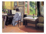 Lady at the Piano, 1904 Giclée-Druck von Felix Vallotton