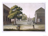 Market Square, Philadelphia, Pennsylvania, Le Costume Ancien ou Moderne, c.1820-30 Giclee Print by Paolo Fumagalli