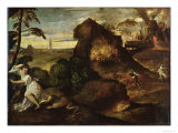 Orpheus and Eurydice Lámina giclée por Titian (Tiziano Vecelli) Orpheus and Eurydice Lámina giclée por Titian (Tiziano Vecelli)