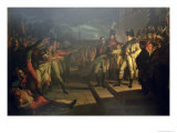 The Oath of the Sassoni to Napoleon Bonaparte Giclee-trykk av Pietro Benvenuti The Oath of the Sassoni to Napoleon Bonaparte Giclee-trykk av Pietro Benvenuti
