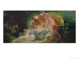 Cephalus and Procris Reproduction procédé giclée par Jean-Honoré Fragonard