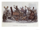 Amateur Concert, Engraved by Francois Seraphin Delpech Giclee Print by Carle Vernet