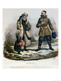 Lithuanian Peasants from the Vilnius Region, c.1830-40 Giclee Print by E. Simon