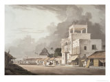 View on the Chitpore Road, Calcutta, Plate II from Oriental Scenery, Published 1797 Giclee Print by Thomas & William Daniell