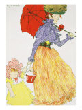 Going to the Beach, from L'Estampe Moderne, Published Paris 1897-99 Giclee Print by Henri Jacques Edouard Evenepoel