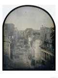 Barricades in Rue Saint-Maur After the Attack of 25th June 1848 Giclee Print by Thibault 