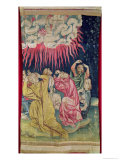 The Fourth Angel Poured Out His Bowl on the Sun, No.60 in the 'Apocalypse of Angers', 1373-87 Giclee-trykk av Nicolas Bataille The Fourth Angel Poured Out His Bowl on the Sun, No.60 in the 'Apocalypse of Angers', 1373-87 Giclee-trykk av Nicolas Bataille
