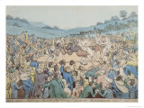 The Last Milling Match Between Cribb and Molineaux, September 28th 1811 Giclee Print by Thomas Rowlandson