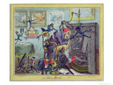The Blue Devils!, Published by Hannah Humphrey, 10th January 1823 Lámina giclée por George Cruikshank The Blue Devils!, Published by Hannah Humphrey, 10th January 1823 Lámina giclée por George Cruikshank