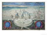 The Palace of the Dukes of Burgundy in Dijon Before Restoration by Mansart, 1698 Giclee Print by Jules Hardouin Mansart