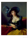 Antoinette-Elisabeth-Marie D'Aguesseau Giclée-Druck von Elisabeth Louise Vigee-LeBrun