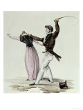 The Art of Making Oneself Loved by One's Wife, c.1825 Giclee Print by Hippolyte 