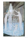 Illustration from Le Reve by Emile Zola Giclee Print by Carlos Schwabe