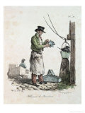 The Lamplighter, Engraved by Francois Seraphin Delpech Giclee Print by Antoine Charles Horace Vernet