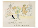 It Was Abadie Who Made the Sacre-Coeur, but God Made This!, Published Paris c.1895-96 Giclee Print by Adolphe Willette