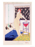 The Bath, Illustration from Modes et Manieres D'Aujourd'Hui, 1913 Giclee Print by Charles Martin
