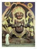 Relief of Kali in Durbar Square Giclee Print