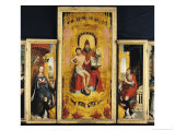 Polyptych of the Glorification of the Holy Trinity, c.1509-16 Giclee-trykk av Jean The Elder Bellegambe