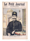 Portrait of Shah Mozzafer-Ed-Din Giclee Print by Oswaldo Tofani