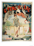 Poster Advertising the Bal de La Grenouillere Giclee Print by Henri Gray