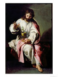 St. John the Evangelist and the Poisoned Cup, 1636-38 reproduction procédé giclée par Alonso Cano