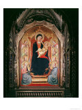Madonna and Child with Angels, 1347 Giclee Print by Bernardo Daddi