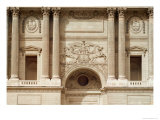 Glory Distributing Crowns, from the Colonnade of the Palais du Louvre, 1807 Lámina giclée por Claude Perrault