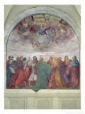 Assumption of the Virgin, 1513 Giclée-tryk af Rosso Fiorentino (Battista di Jacopo)