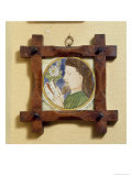 Portrait of Geoffrey Chaucer Lámina giclée por William Morris