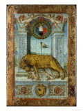 The She-Wolf Suckling Romulus and Remus Lámina giclée