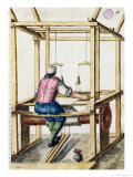 Venetian Weaver Reproduction procédé giclée par Jan van Grevenbroeck